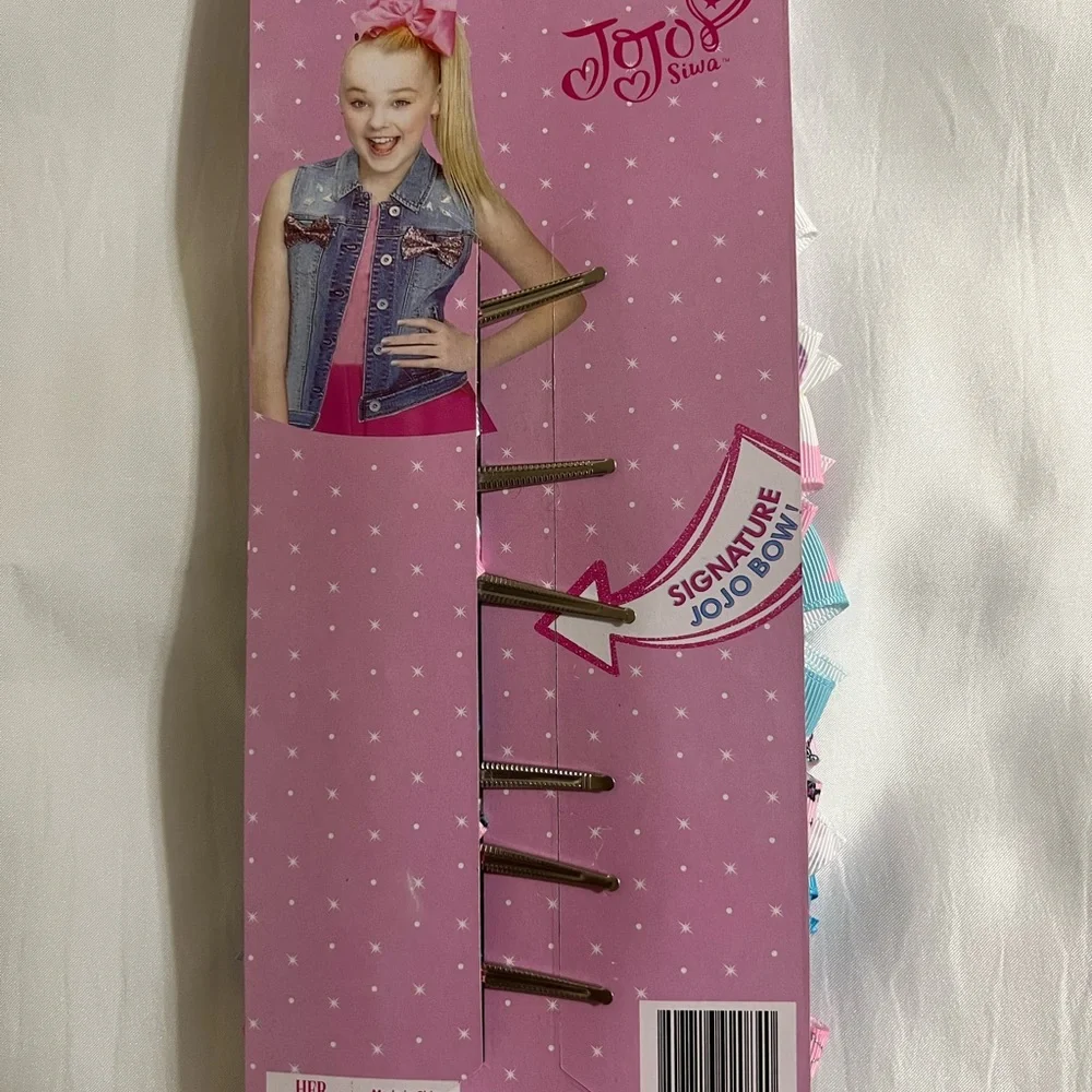 JoJo Siwa Pastel Hair Bow Collection 6 Pcs Set